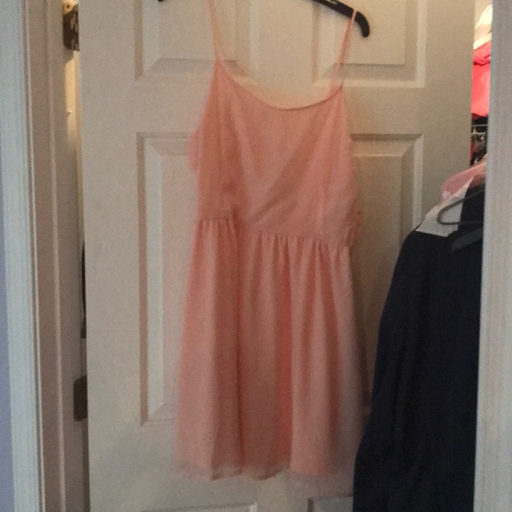 Peach dress  size xl